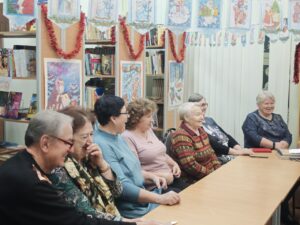 Подробнее о статье В ДК «Родник» м.о. Чехов для людей элегантного возраста состоялся вечер-воспоминаний «Деревня моя, деревянная дальняя»